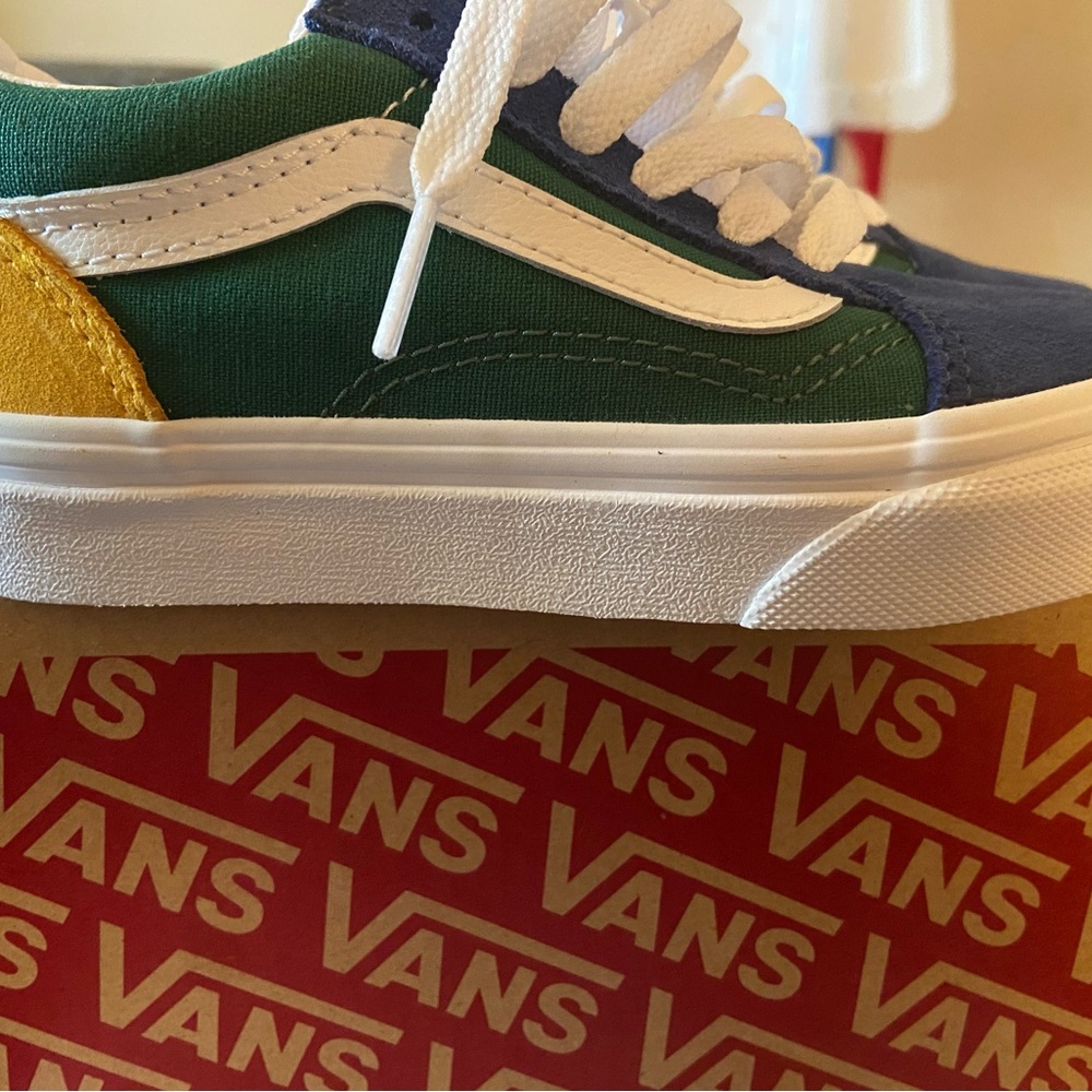 Multi Color Vans Sneakers